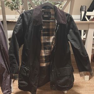 Sage Beadnell Wax Jacket - Barbour Women’s